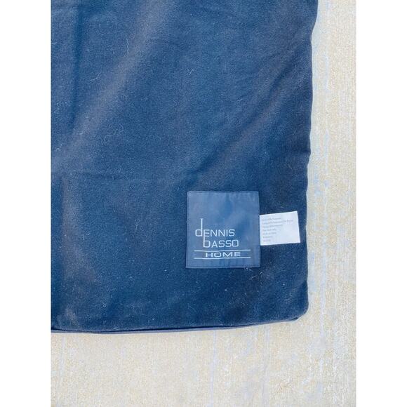 Dennis Basso Cover Blanket Black White Animal Print Giraffe Zebra Tapestry Heavy - Picture 7 of 8